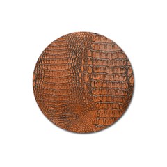 Alligator Skin Magnet 3  (round) by trendistuff