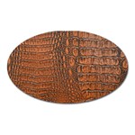 ALLIGATOR SKIN Oval Magnet Front