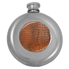 Alligator Skin Round Hip Flask (5 Oz) by trendistuff