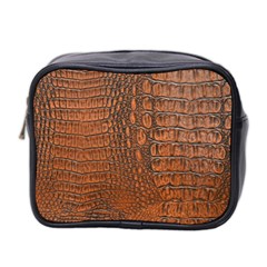 Alligator Skin Mini Toiletries Bag 2-side by trendistuff