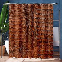 Alligator Skin Shower Curtain 60  X 72  (medium)  by trendistuff