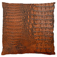 Alligator Skin Large Cushion Cases (one Side)  by trendistuff