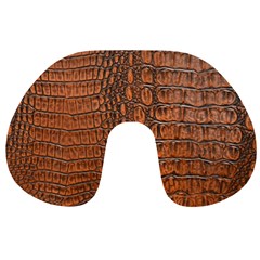 Alligator Skin Travel Neck Pillows by trendistuff