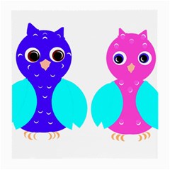 Owl Couple  Medium Glasses Cloth by JDDesigns