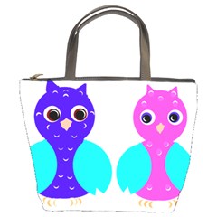 Owl Couple  Bucket Bags by JDDesigns