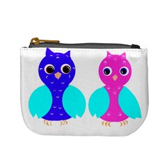 Owl Couple  Mini Coin Purses