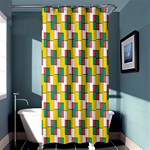 Connected rectangles pattern	Shower Curtain 36  x 72  Curtain(36 X72 ) - 33.26 x66.24  Curtain(36 X72 )