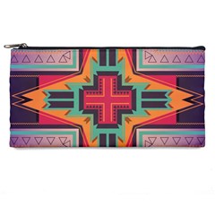 Tribal Star Pencil Case by LalyLauraFLM