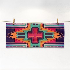 Tribal Star Hand Towel by LalyLauraFLM