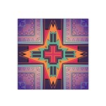 Tribal star Satin Bandana Scarf Front