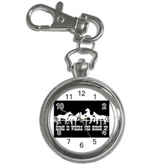 Home Is Where The Horse Is Key Chain Watches