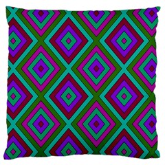 Diamond Pattern  Large Cushion Cases (one Side)  by LovelyDesigns4U