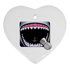 Collage Mousepad Ornament (heart)  by ramisahki