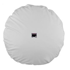 Collage Mousepad Large 18  Premium Round Cushions by ramisahki