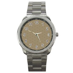 Cute Pretty Elegant Pattern Sport Metal Watches by GardenOfOphir