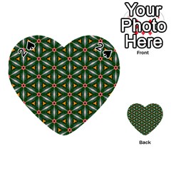 Cute Pretty Elegant Pattern Playing Cards 54 (heart)  by GardenOfOphir