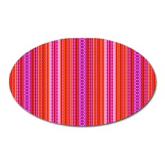 Pattern 1576 Oval Magnet by GardenOfOphir