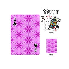 Cute Pretty Elegant Pattern Playing Cards 54 (mini)  by GardenOfOphir