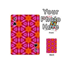 Cute Pretty Elegant Pattern Playing Cards 54 (mini)  by GardenOfOphir