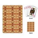 Faux Animal Print Pattern Playing Card Back