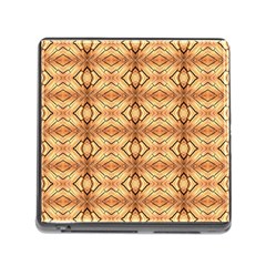 Faux Animal Print Pattern Memory Card Reader (square) by GardenOfOphir