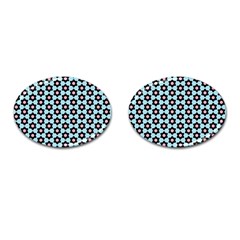 Cute Pretty Elegant Pattern Cufflinks (oval) by GardenOfOphir