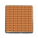 Faux Animal Print Pattern Memory Card Reader (Square) Front