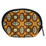 Faux Animal Print Pattern Accessory Pouches (Medium)  Back