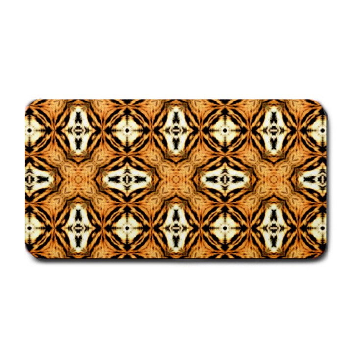 Faux Animal Print Pattern Medium Bar Mats