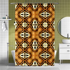 Faux Animal Print Pattern Shower Curtain 48  X 72  (small)  by GardenOfOphir