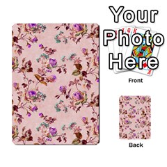 Antique Floral Pattern Multi-purpose Cards (rectangle)