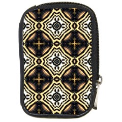 Faux Animal Print Pattern Compact Camera Cases by GardenOfOphir