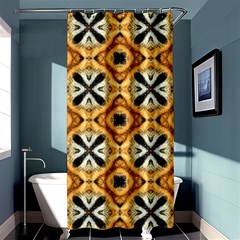 Faux Animal Print Pattern Shower Curtain 36  X 72  (stall)  by GardenOfOphir