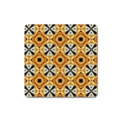 Faux Animal Print Pattern Square Magnet by GardenOfOphir