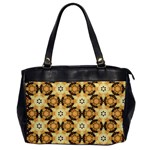 Faux Animal Print Pattern Office Handbags Front