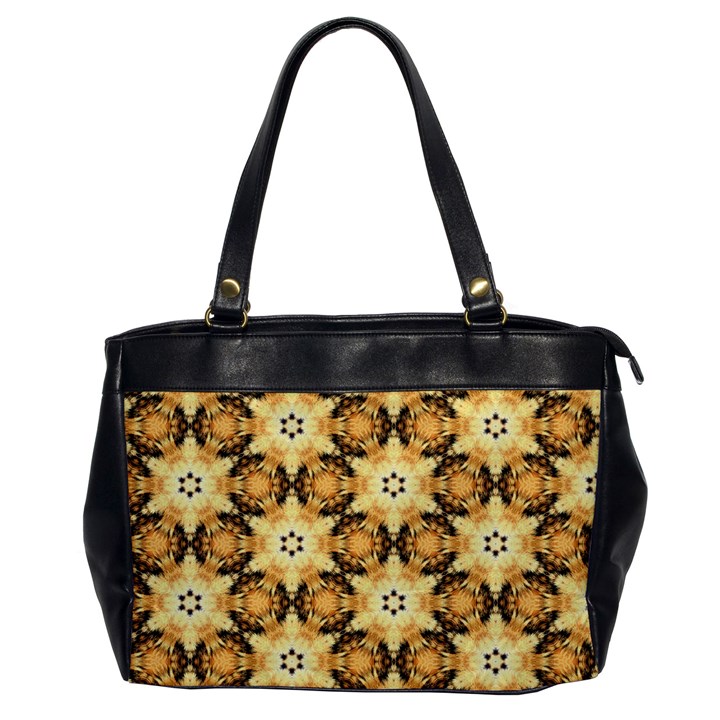 Faux Animal Print Pattern Office Handbags