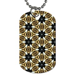 Faux Animal Print Pattern Dog Tag (one Side) by GardenOfOphir