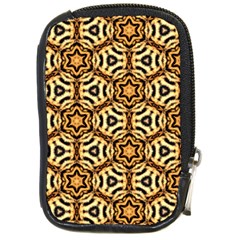 Faux Animal Print Pattern Compact Camera Cases by GardenOfOphir