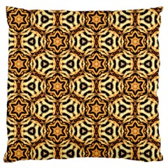 Faux Animal Print Pattern Large Flano Cushion Cases (one Side)  by GardenOfOphir