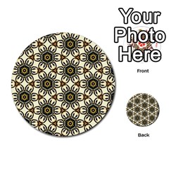 Faux Animal Print Pattern Multi-purpose Cards (round)  by GardenOfOphir