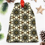 Faux Animal Print Pattern Bell Ornament (2 Sides) Back