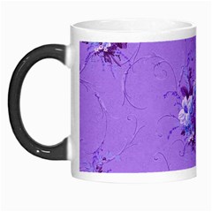 Purple Roses Pattern Morph Mugs by LovelyDesigns4U