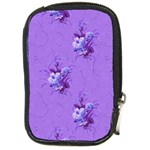 Purple Roses Pattern Compact Camera Cases Front