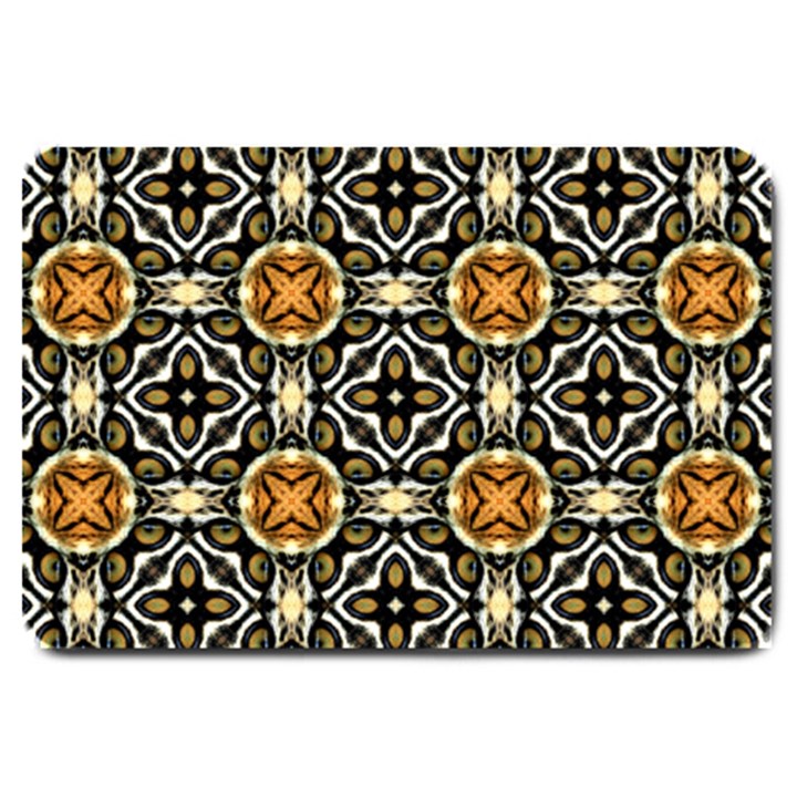 Faux Animal Print Pattern Large Doormat 