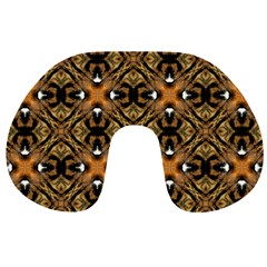 Faux Animal Print Pattern Travel Neck Pillows