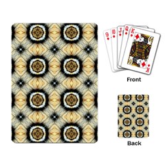 Faux Animal Print Pattern Playing Card by GardenOfOphir