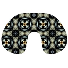 Faux Animal Print Pattern Travel Neck Pillows by GardenOfOphir