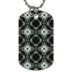 Faux Animal Print Pattern Dog Tag (two Sides) by GardenOfOphir