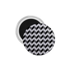 Modern Retro Chevron Patchwork Pattern  1 75  Magnets by GardenOfOphir