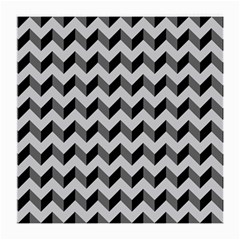 Modern Retro Chevron Patchwork Pattern  Medium Glasses Cloth (2-side) by GardenOfOphir